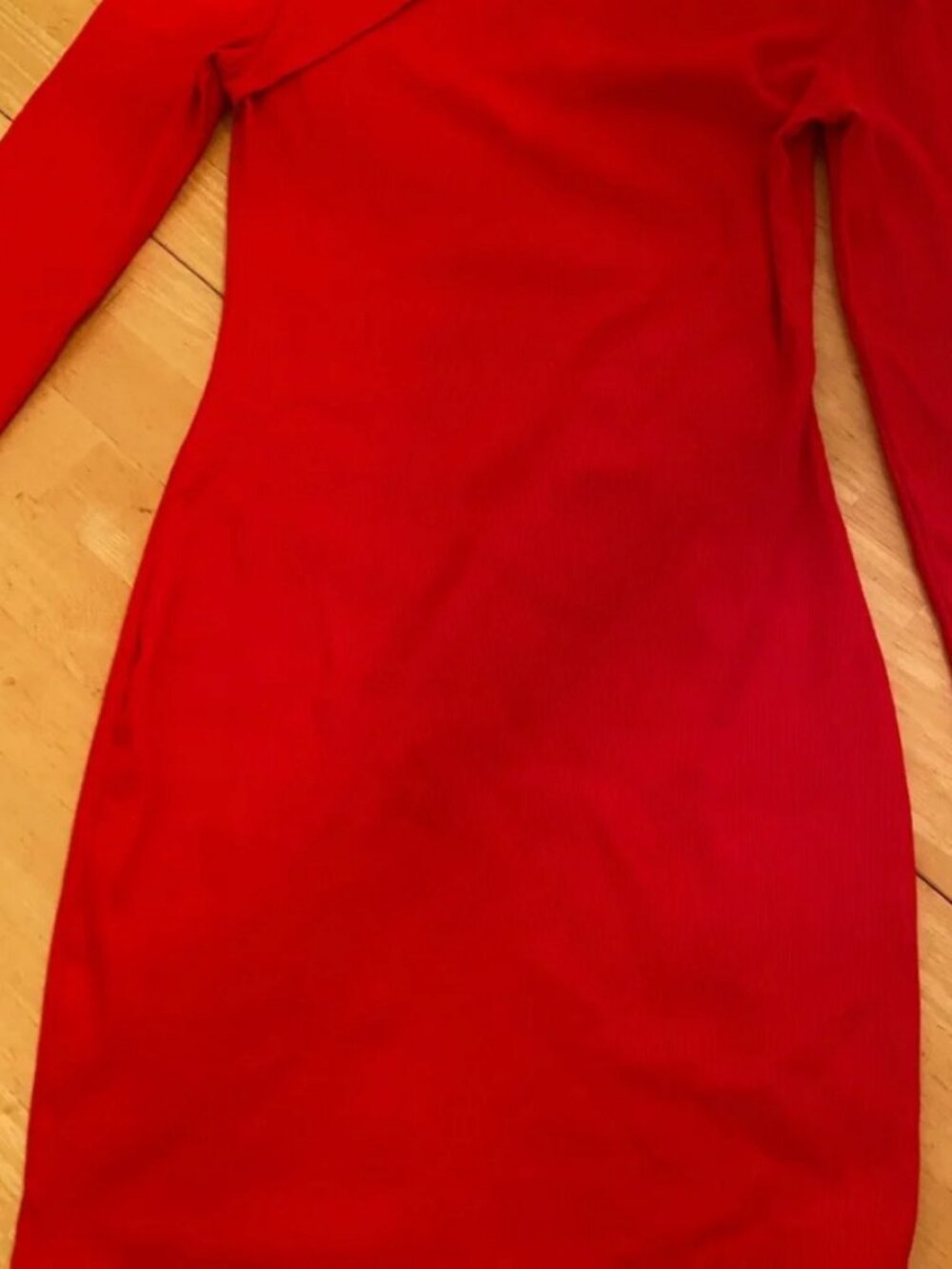 Wild Fable One Shoulder Red Dress